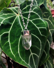 Load image into Gallery viewer, A Kathrin Jona Clear Quartz Point Statement Necklace.
