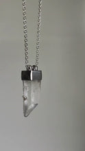 Load and play video in Gallery viewer, Australian Clear Quartz Necklace #2
