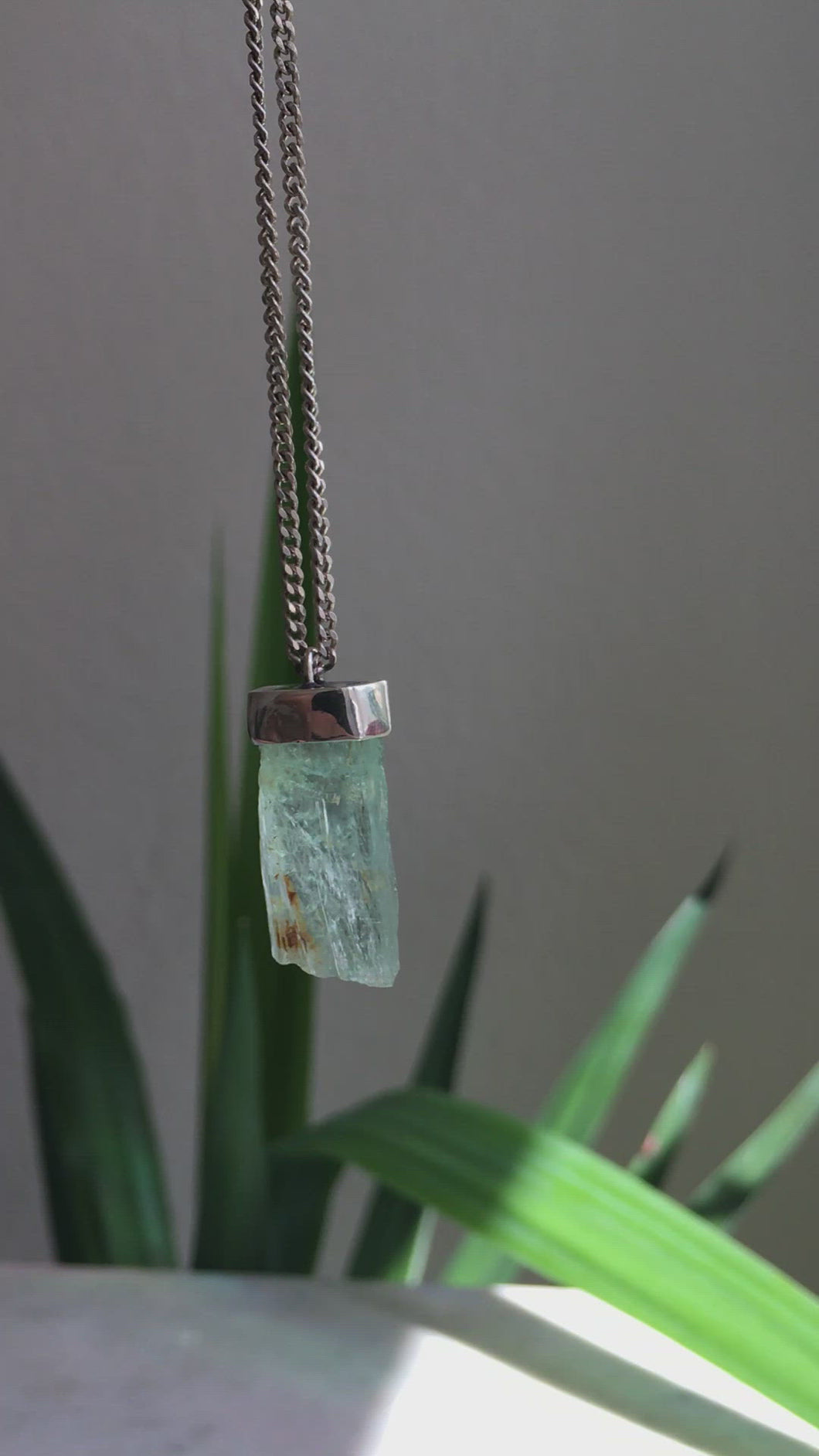 Aquamarine Necklace No.4