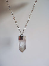 Load image into Gallery viewer, A Clear Quartz Point Statement Necklace by Kathrin Jona.
